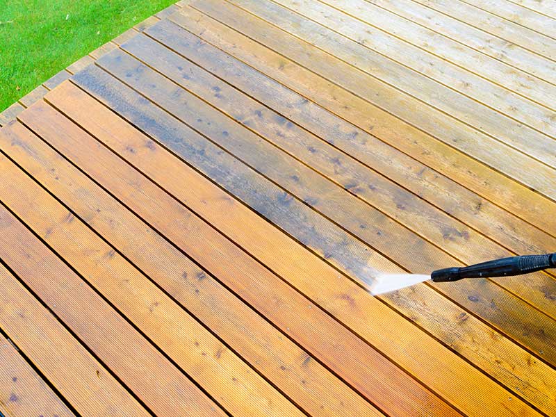 Deck Cleaning